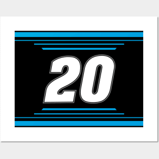 John Hunter Nemechek #20 2024 NASCAR Design Posters and Art